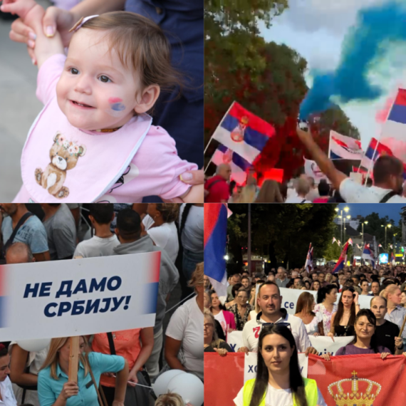 Građani protiv blokada: Okupilo se 145.000 ljudi; Na nogama Senta, Vrbas, Bečej, Čačak, Subotica... FOTO/VIDEO