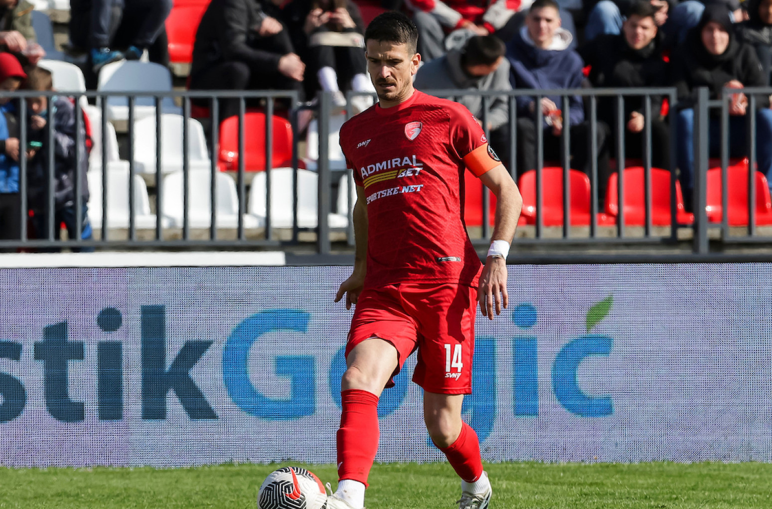 Prva "štikla" Radničkog za B92.sport: "Instikt me je poneo, kao na malom fudbalu" VIDEO