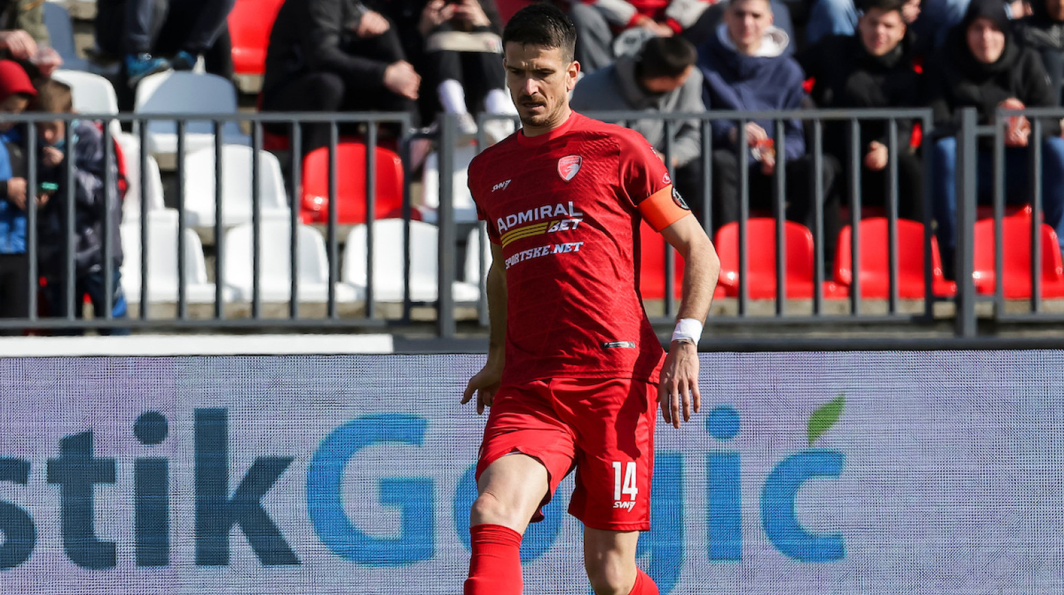 Prva "štikla" Radničkog za B92.sport: "Instikt me je poneo, kao na malom fudbalu" VIDEO