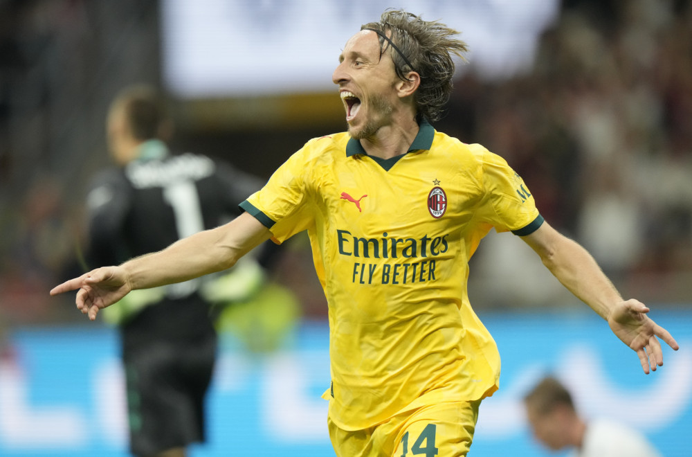 Prvenac neuništivog Modrića za slavlje Milana VIDEO