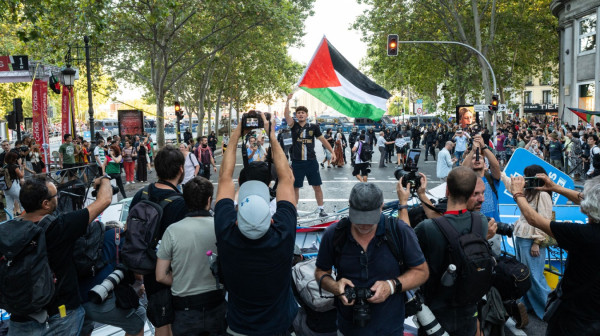 Uhapšene osobe koje su prekinule etapu Vuelte VIDEO