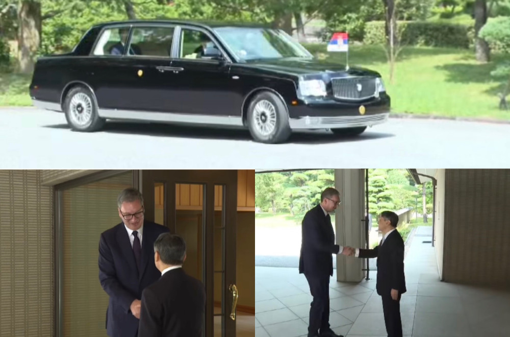 Emperor Naruhito personally welcomed Vučić; The President of Serbia was given a special honor in Tokyo VIDEO