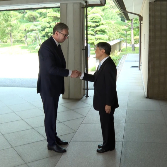 Vučić iz Japana: Susret sa carem Naruhitom je posebna čast i važna slika za Srbiju
