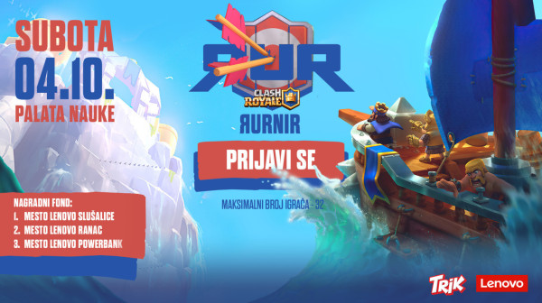 Poslednja šansa da se prijavite za RUR Clash Royale turnir!