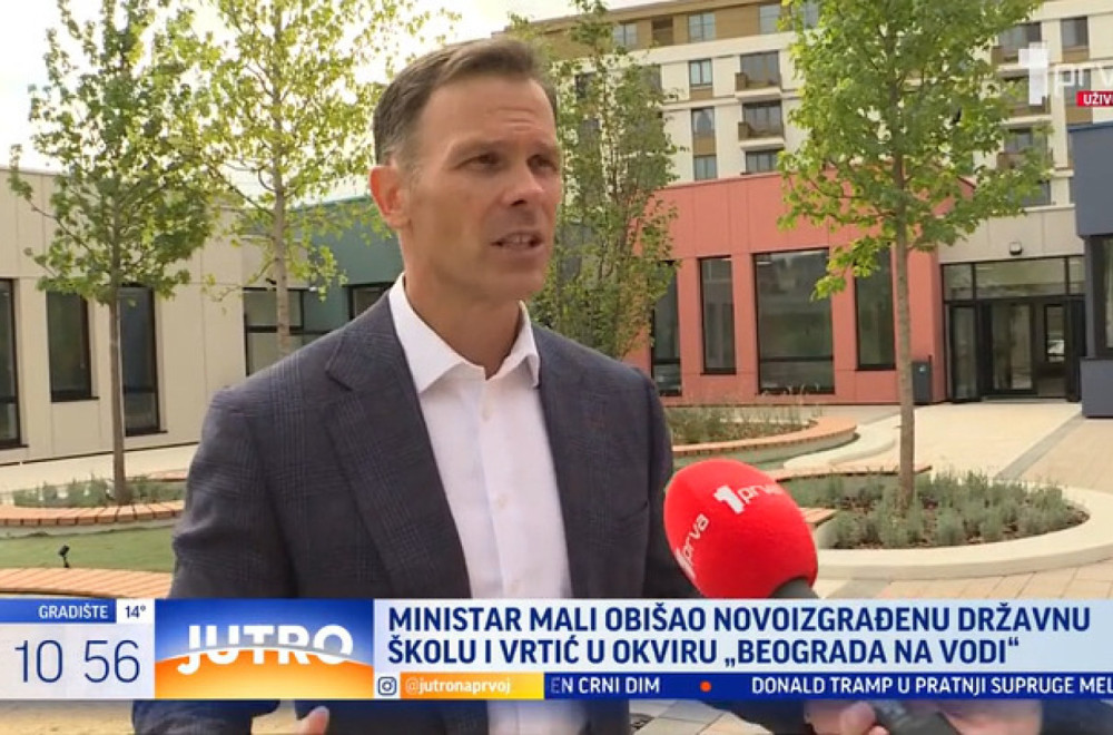 Mali obišao novoizgrađenu školu i vrtić u okviru Beograda na vodi: 480 mališana će je pohađati FOTO/VIDEO
