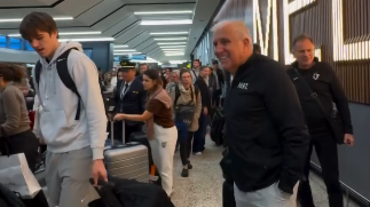 Partizan stigao u Australiju – "grobari" priredili doček VIDEO