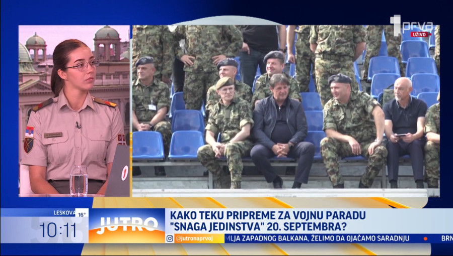 Završna faza priprema za vojnu paradu; Kapetan i kadeti: Organizacija složena, spremni smo; Svi detalji VIDEO