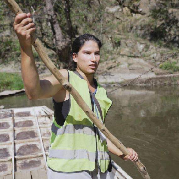 Nikola je Kolumbijac srpskog porekla, došao u zemlju svog oca i radi kao skeledžija na Ibru FOTO