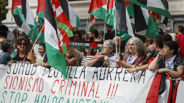 Reprezentacija Baskije i Palestine igraju za Gazu