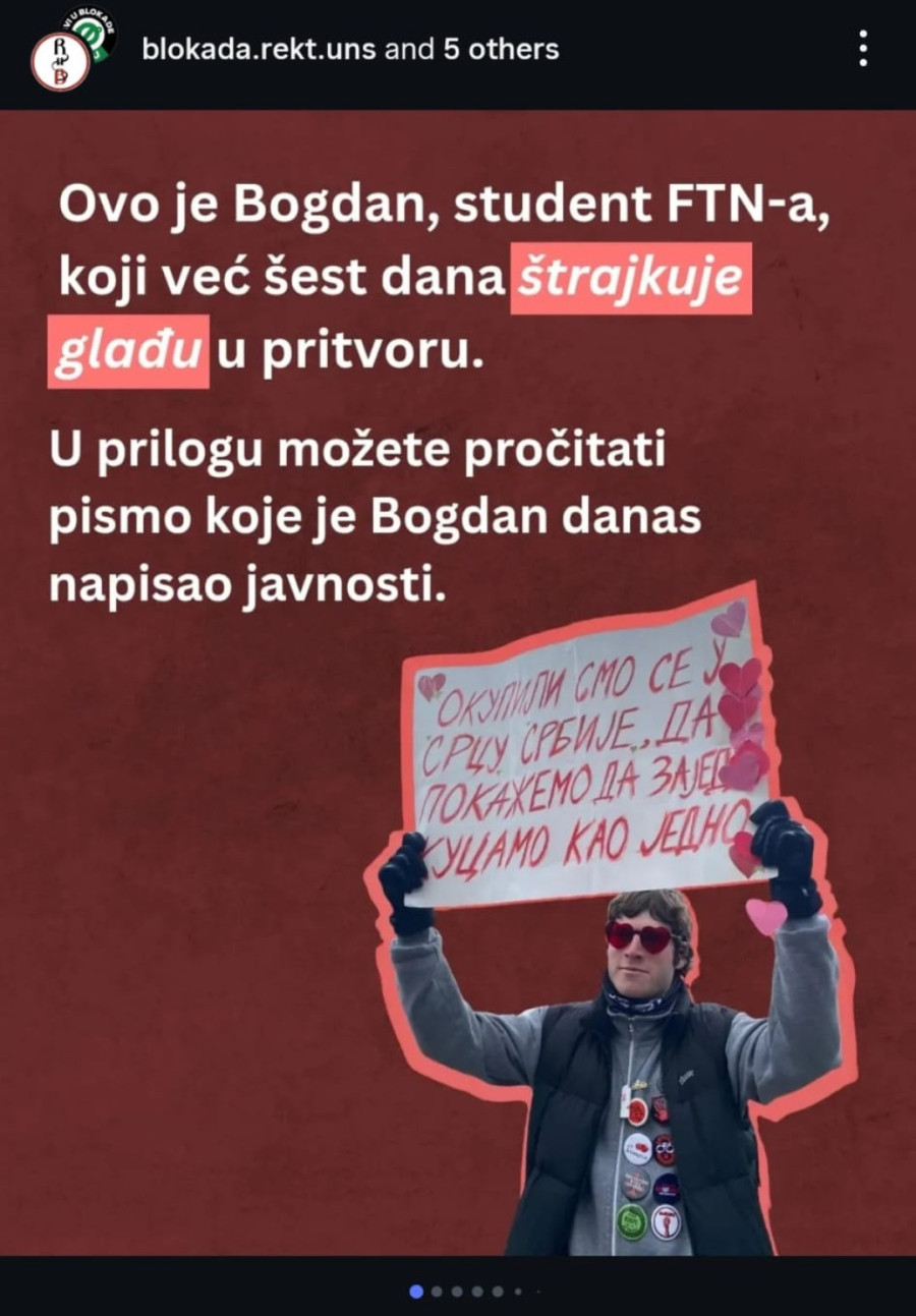 Digla se prašina zbog hapšenja blokadera Bogdana Jovičića; Evo ko je on zapravo FOTO/VIDEO