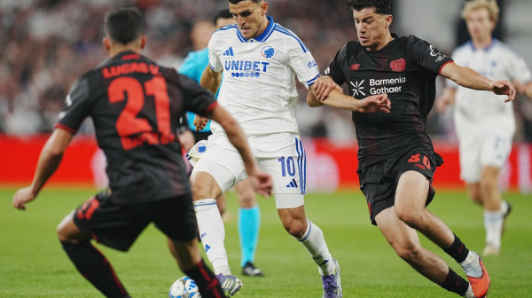 Bajer se izvukao u Kopenhagenu – tri gola u spektakularnoj završnici VIDEO