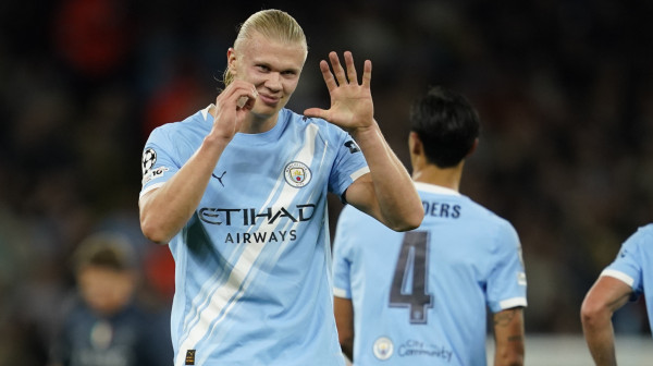 Haland najbolji u septembru mesecu Premijer lige