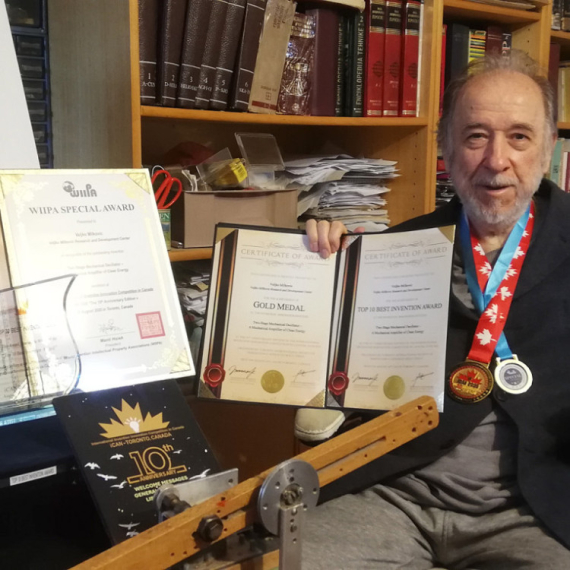 Veljko Milković iz Novog Sada pokorio Kanadu: Izum srpskog inovatora među deset najboljih na svetu FOTO