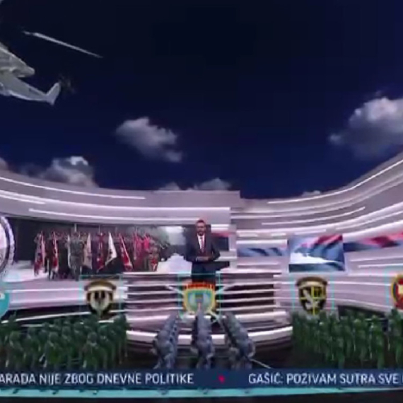 TV Prva podiže lestvicu: Najmodernija AG tehnologija u predstavljanju vojne parade VIDEO
