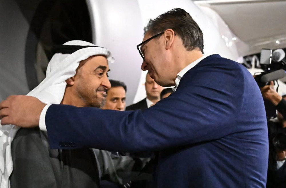 Vučić ugostio Bin Zajeda: Nije bio ni u Kini, ni u Moskvi; "Zahvalan sam što će biti gost na našoj paradi"