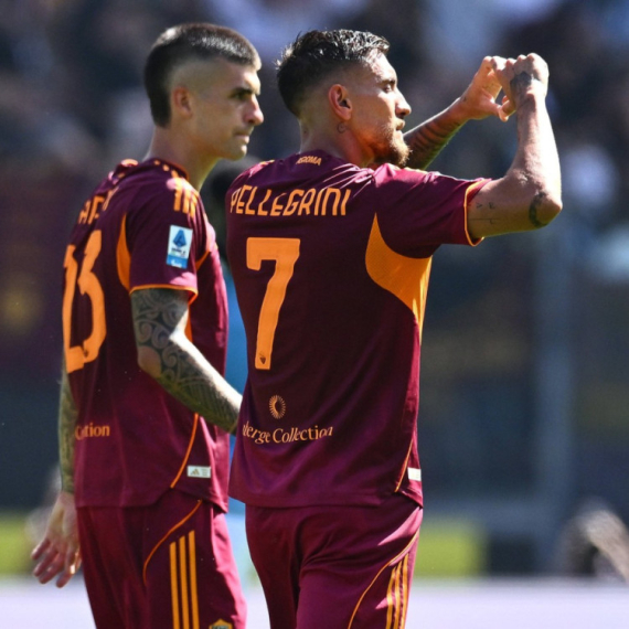 Pelegrini doneo veliku radost navijačima Rome – "vučica" je gospodar Rima