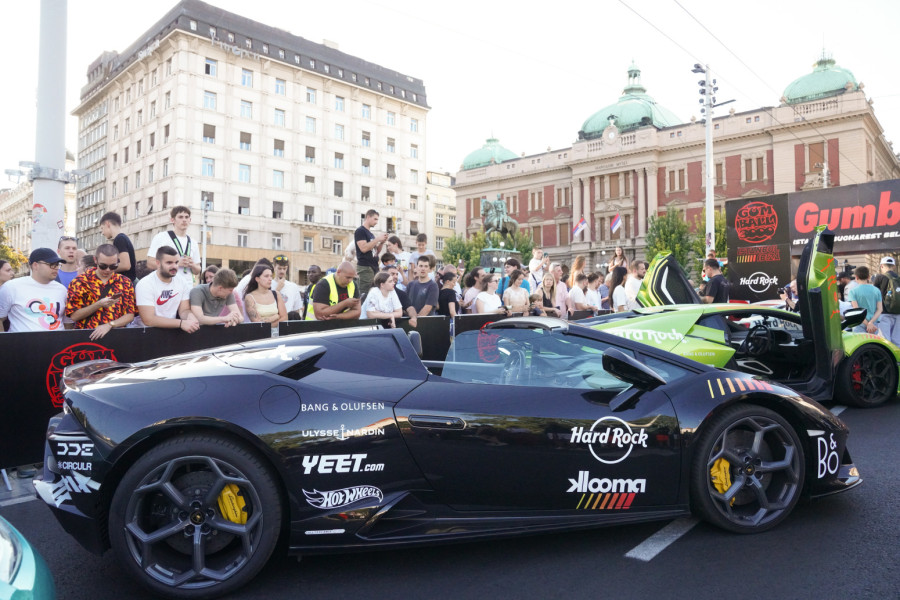 Gumball 3000 u Beogradu: Luksuzne mašine prošle kroz centar prestonice! FOTO