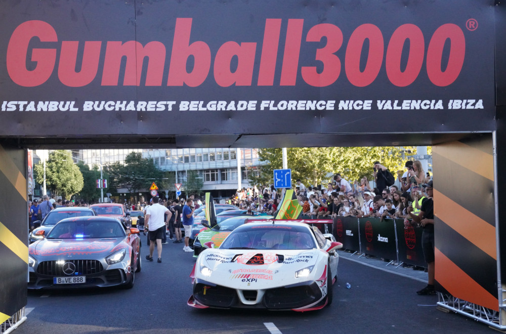 Gumball 3000 u Beogradu: Luksuzne mašine prošle kroz centar prestonice! FOTO