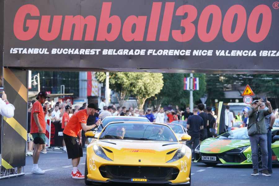Gumball 3000 u Beogradu: Luksuzne mašine prošle kroz centar prestonice! FOTO