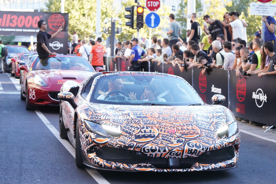 Gumball 3000 u Beogradu: Luksuzne mašine prošle kroz centar prestonice! FOTO