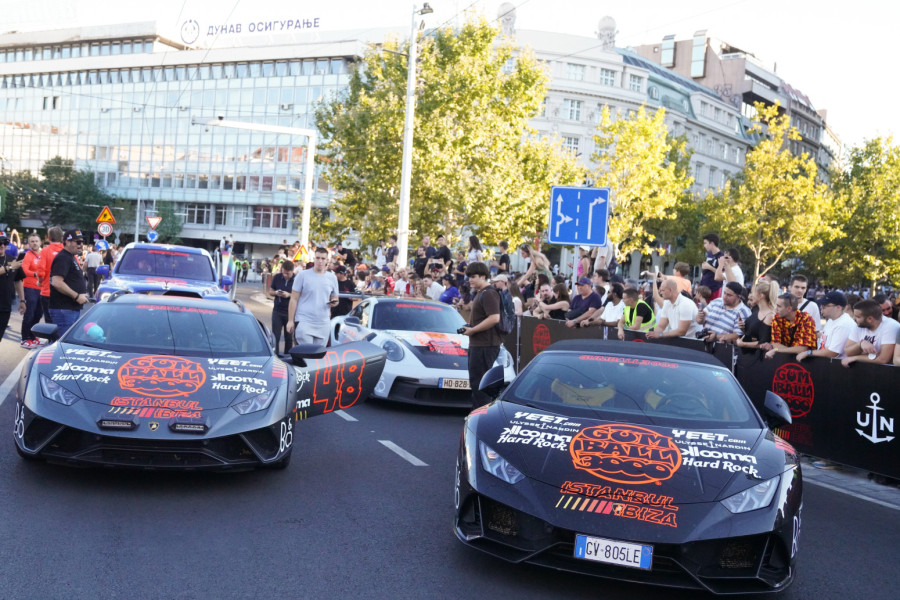 Gumball 3000 u Beogradu: Luksuzne mašine prošle kroz centar prestonice! FOTO