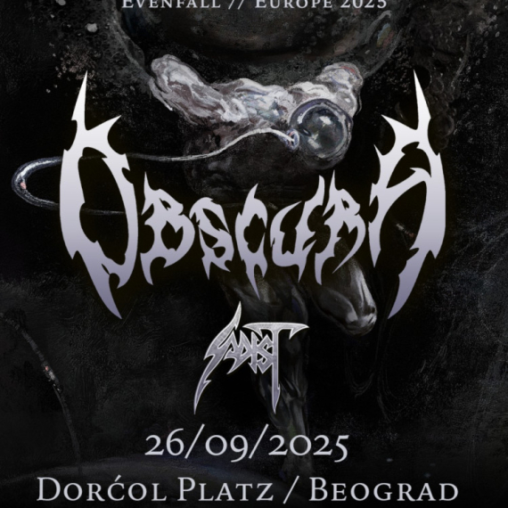 Obscura, Sadist i Cut Eyes ovog petka u Dorćol Platzu