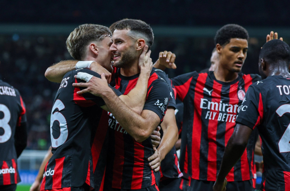 Milan rutinski do osmine finala, proradio Himenes, Enkunku slavio sa balonima FOTO