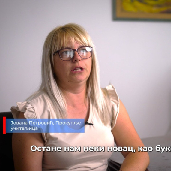 Učiteljica iz Prokuplja: Ako je račun bio 10.000, sada je 8.000 dinara; Te mere su izuzetne VIDEO