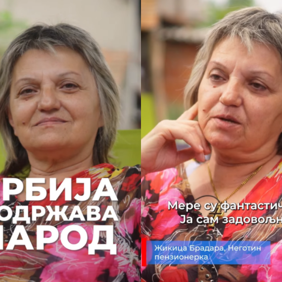 Penzionerka iz Negotina: "Država razmišlja o svima"; Vučić poručio: "Uvek uz svoj narod!" VIDEO