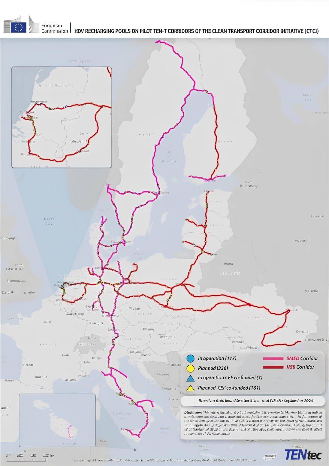 EU razvija ogromnu mrežu punjača za električne kamione: Evo koje rute su izabrane