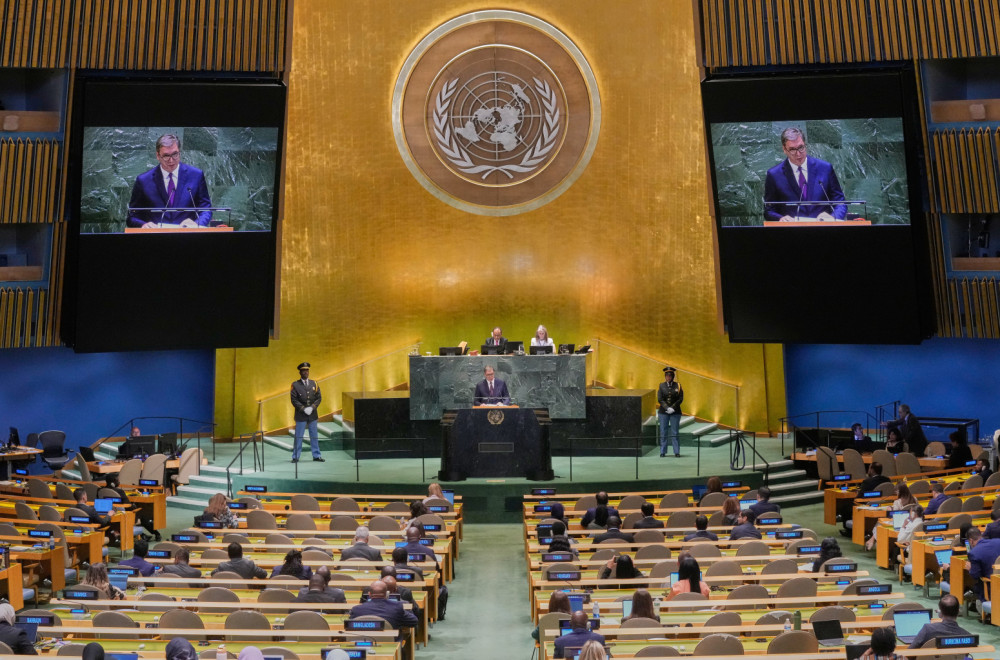 Snažna poruka Vučića iz Njujorka: Kosovo i Metohija su neraskidivi deo Srbije