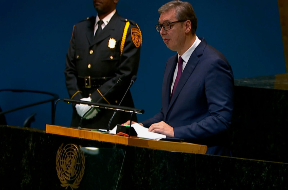 Vučić iz Njujorka: "Nije bio lak razgovor oko sankcija NIS-u i molio sam za produženje još mesec ili dva"