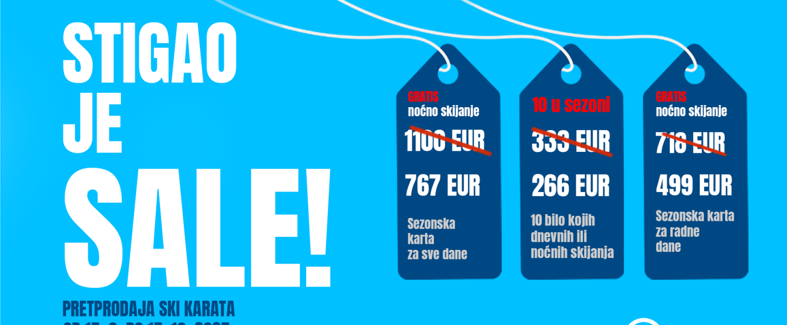 Stigao je SALE: Na Jahorini počela pretprodaja ski-karata uz velike popuste
