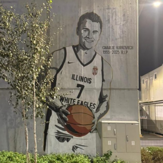 CZDS odao počast Čarliju Kirku muralom u Beogradu VIDEO