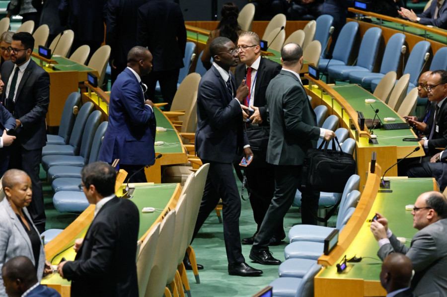 Skandal u Generalnoj skupštini: Stotine diplomata okrenule leđa Netanjahuu FOTO/VIDEO