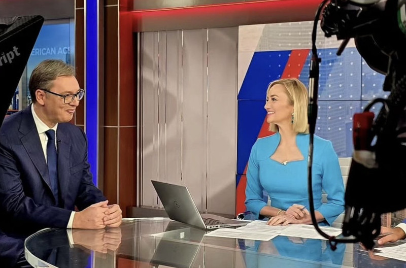 Nižu se pozitivni komentari: Amerikanci oduševljeni Vučićevim gostovanjem na Newsmaxu VIDEO
