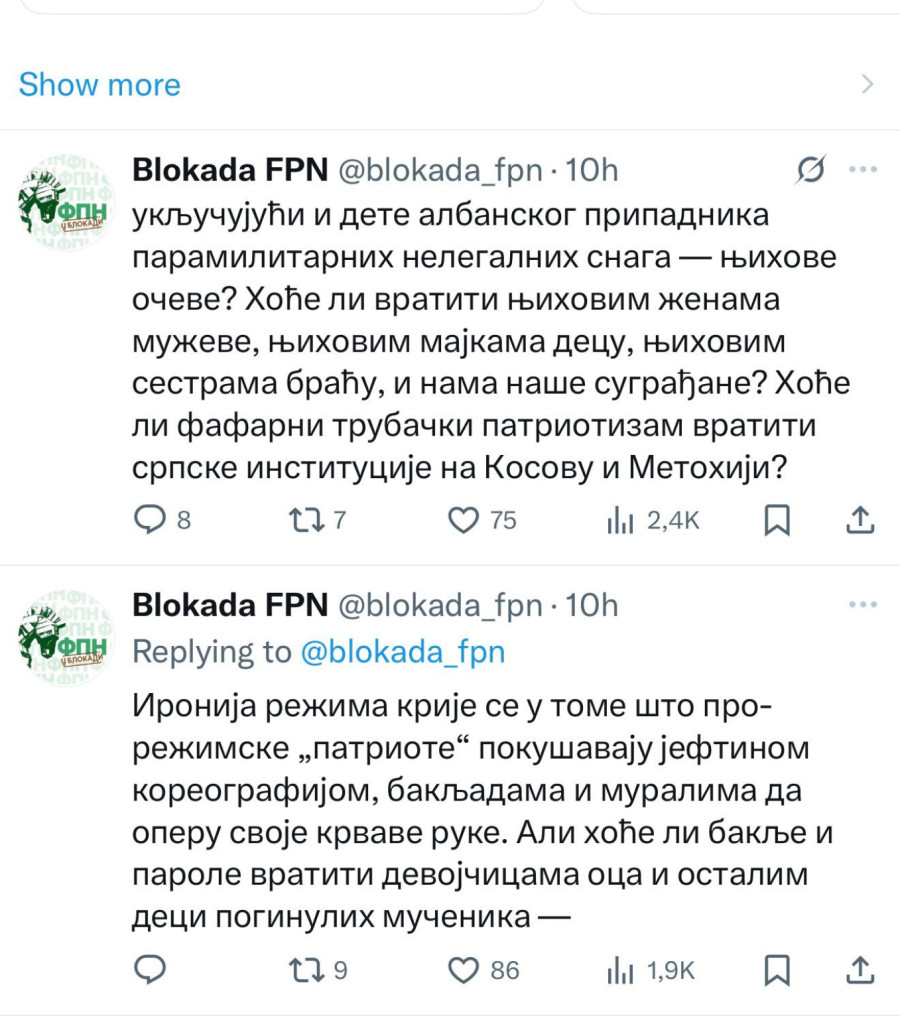 Novi skandal blokadera: Počeli da legalizuju Jašarija i teroristički pokret OVK FOTO