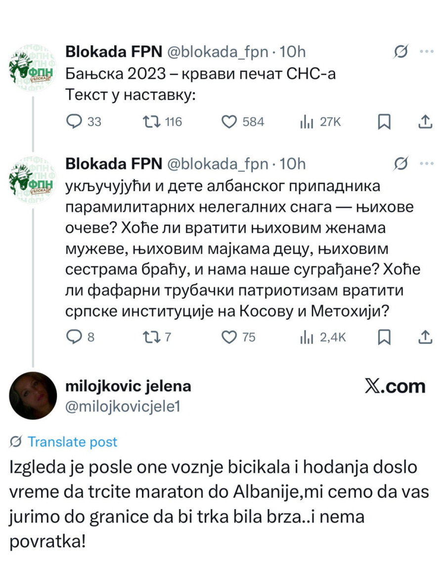 Novi skandal blokadera: Počeli da legalizuju Jašarija i teroristički pokret OVK FOTO