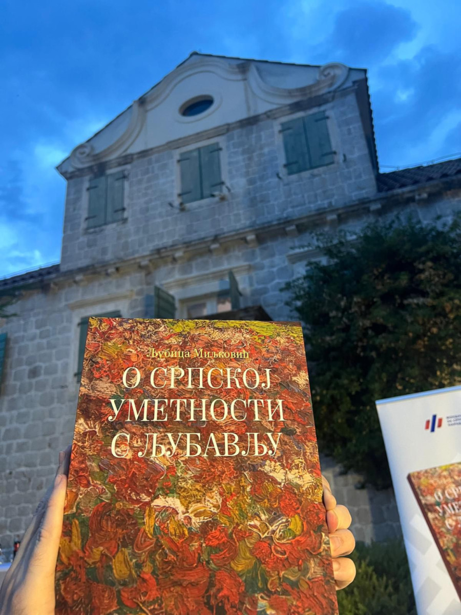 U Herceg Novom predstavljena knjiga O srpskoj umetnosti s ljubavlju Ljubice Miljković FOTO