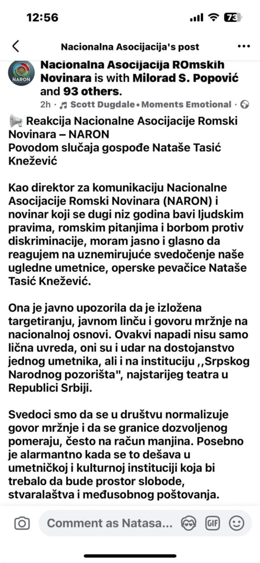 Skandal: Blokaderi maltretiraju opersku pevačicu zato što je Romkinja FOTO