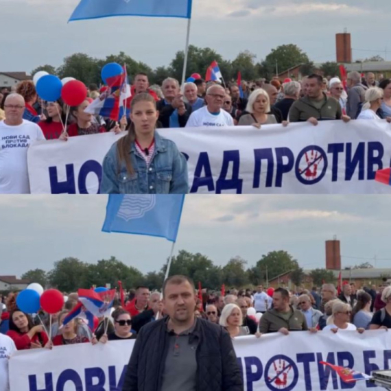 Novi Sad je ustao: "Blokade su udar na privredu"; "Za mir i normalan život" FOTO/VIDEO