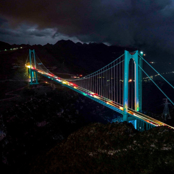 Putovanje od dva sata skraćeno na dva minuta: Otvoren najviši most na svetu FOTO/VIDEO