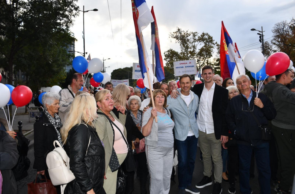 Mali sa građanima na skupu protiv blokada: Samo jedinstveni i okupljeni možemo čuvati stabilnost FOTO/VIDEO