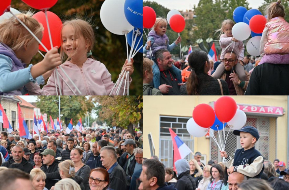 Srbija ustala protiv blokada: Ljudi se okupili u Sjenici, Užicu, Ćićevcu, Srbobranu, Požarevcu... FOTO/VIDEO