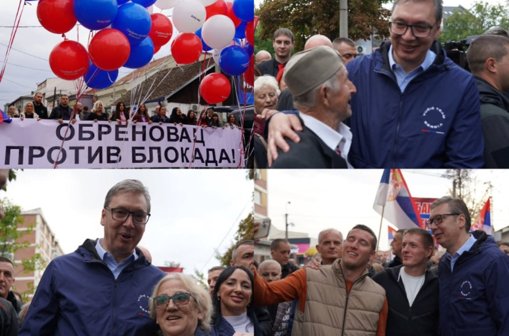 Vučić u Obrenovcu: Kad god je teško državi, RTS je bio protiv države; Zloupotreba dece nedopustiva FOTO/VIDEO