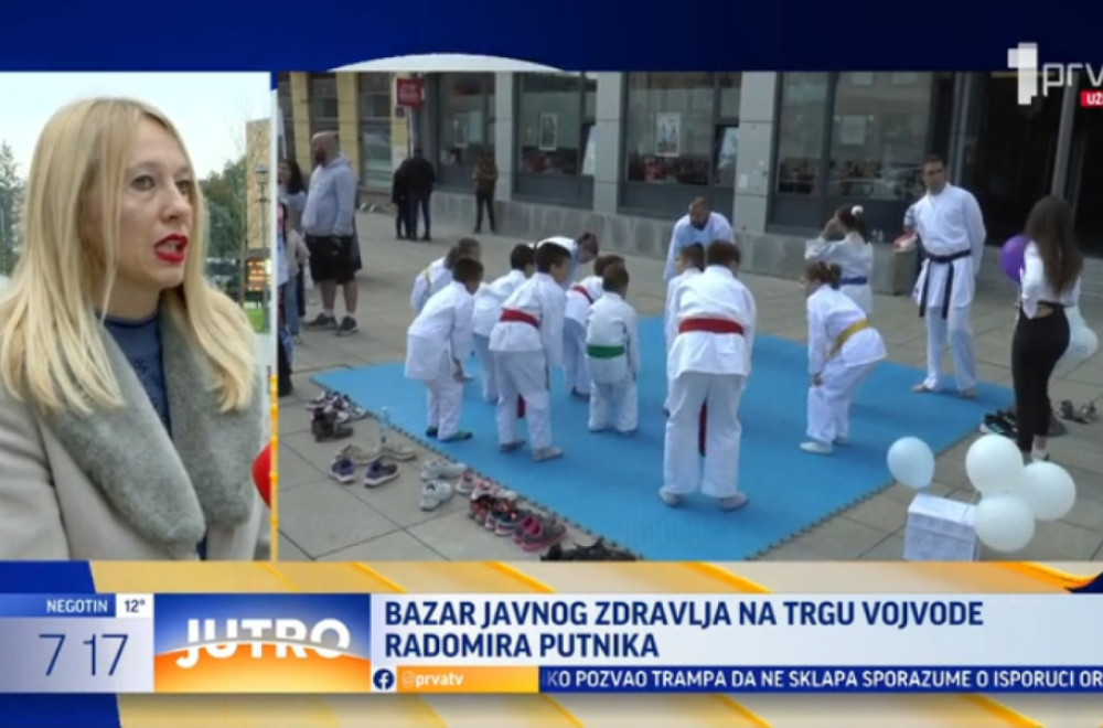 Bazar javnog zdravlja na Trgu u Kragujevcu VIDEO