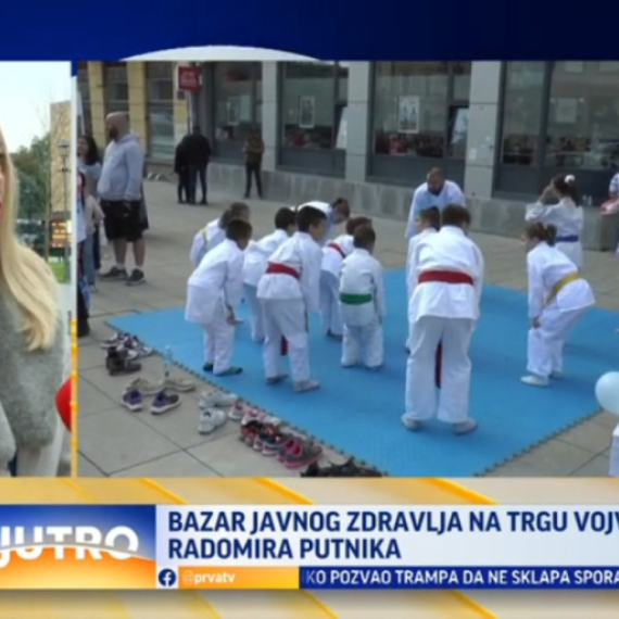 Bazar javnog zdravlja na Trgu u Kragujevcu VIDEO