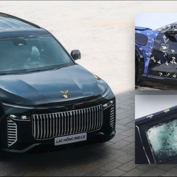 Ovaj luksuzni SUV izdržao je 400 laserski navođenih hitaca!