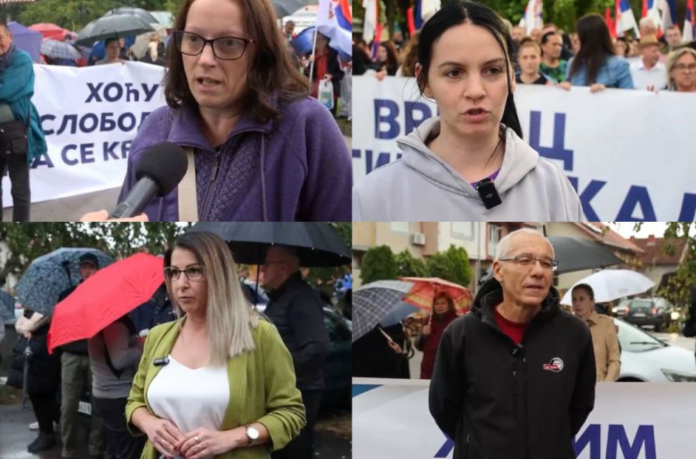 Jasne poruke građana protiv blokada: "Glavni cilj je da vratimo miran život"; "Da nema tenzija" VIDEO