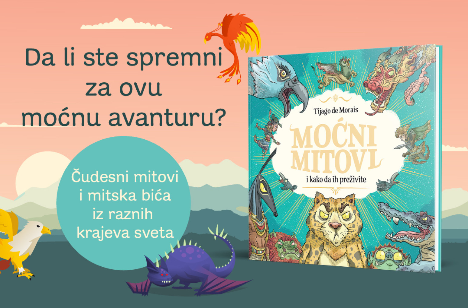 Veličanstveno ilustrovana knjiga čudesnih mitova iz celog sveta: "Moćni mitovi i kako da ih preživite"